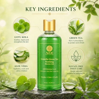 Centella Green Tea Soothing Shower Gel