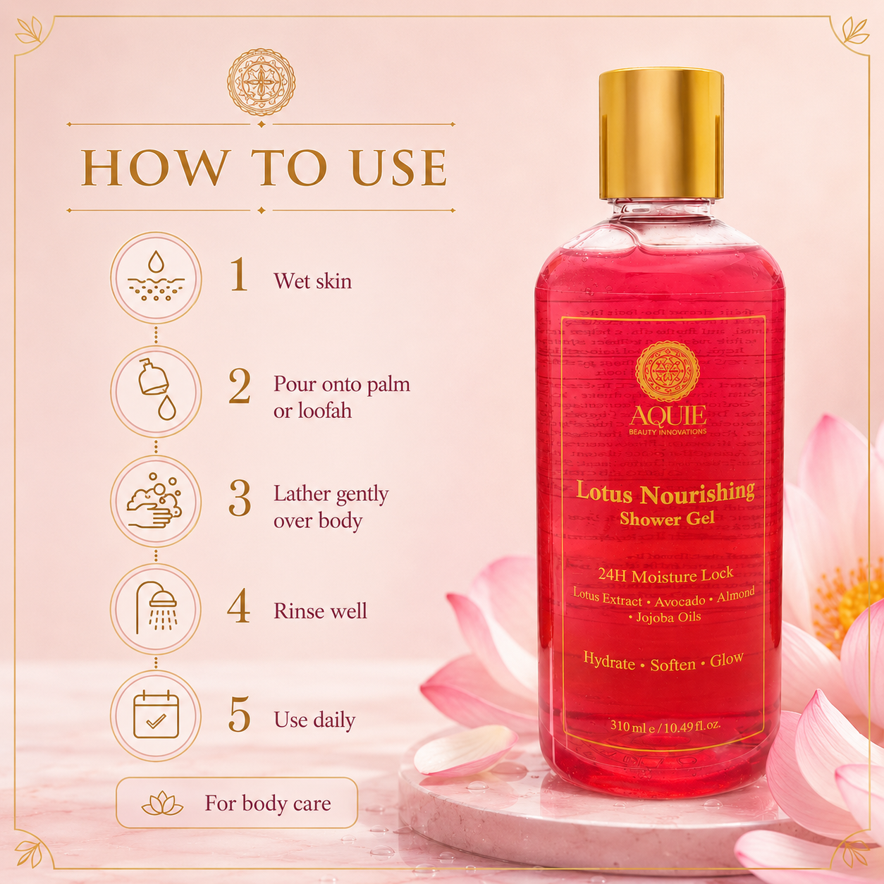 Lotus Nourishing Shower Gel