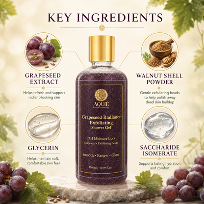 Grapeseed Radiance Exfoliating Shower Gel