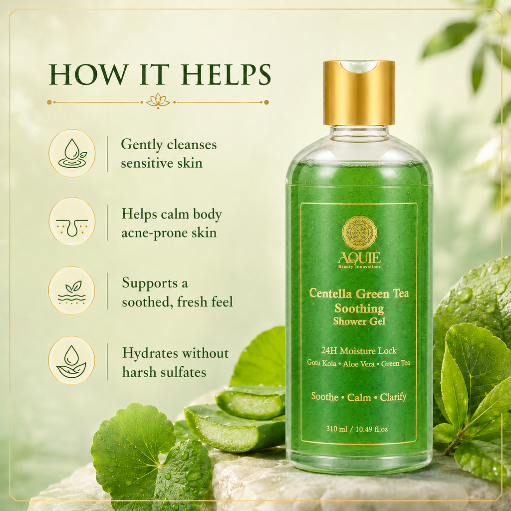 Centella Green Tea Soothing Shower Gel