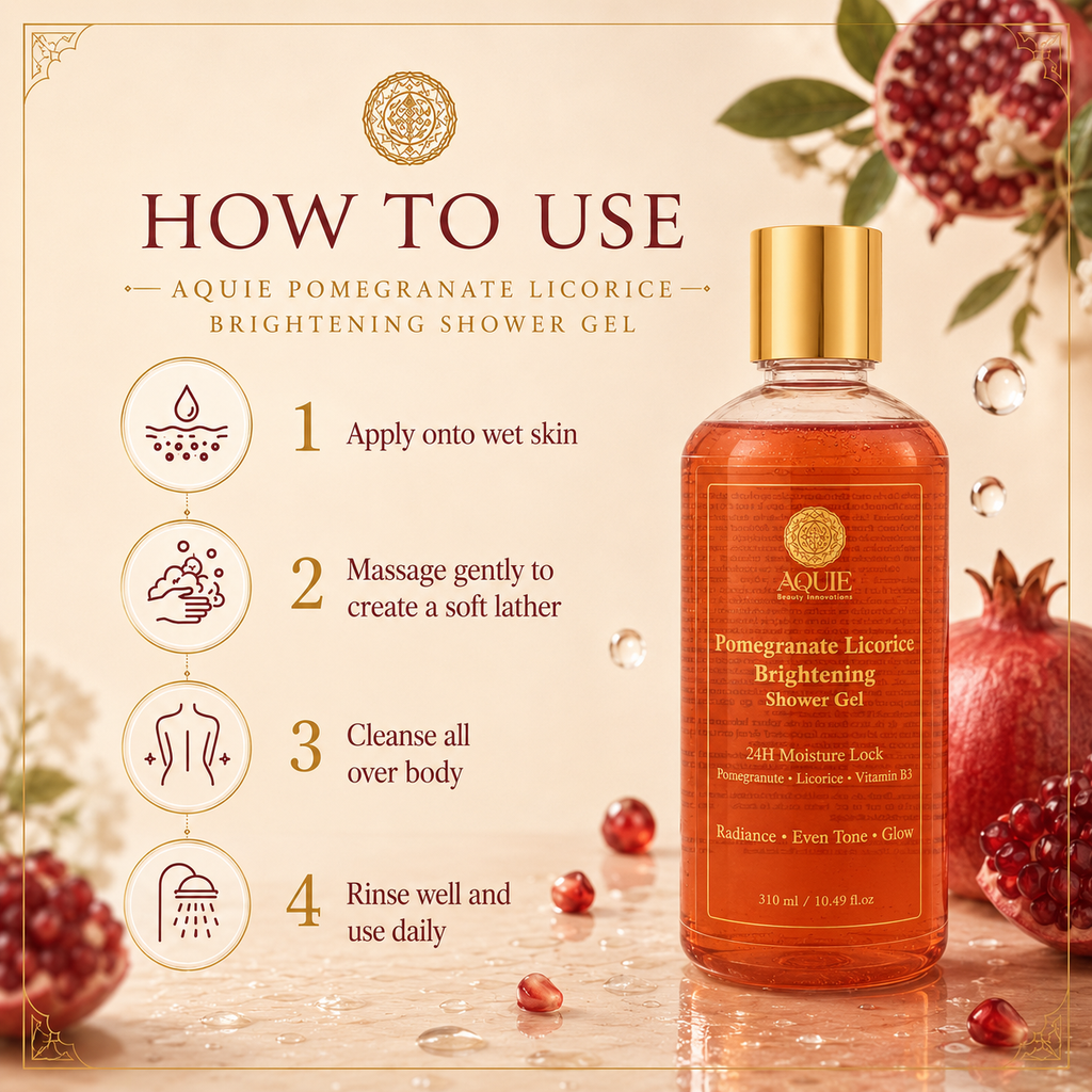 Pomegranate Licorice Brightening Shower Gel