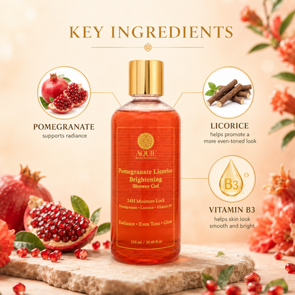 Pomegranate Licorice Brightening Shower Gel