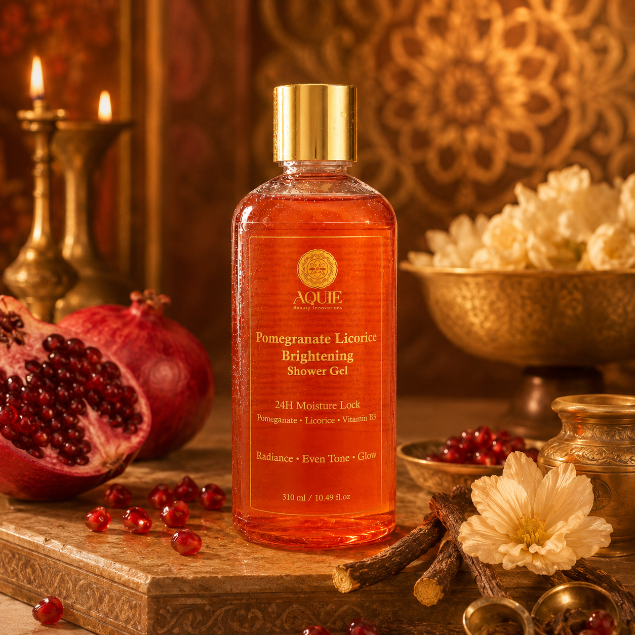 Pomegranate Licorice Brightening Shower Gel