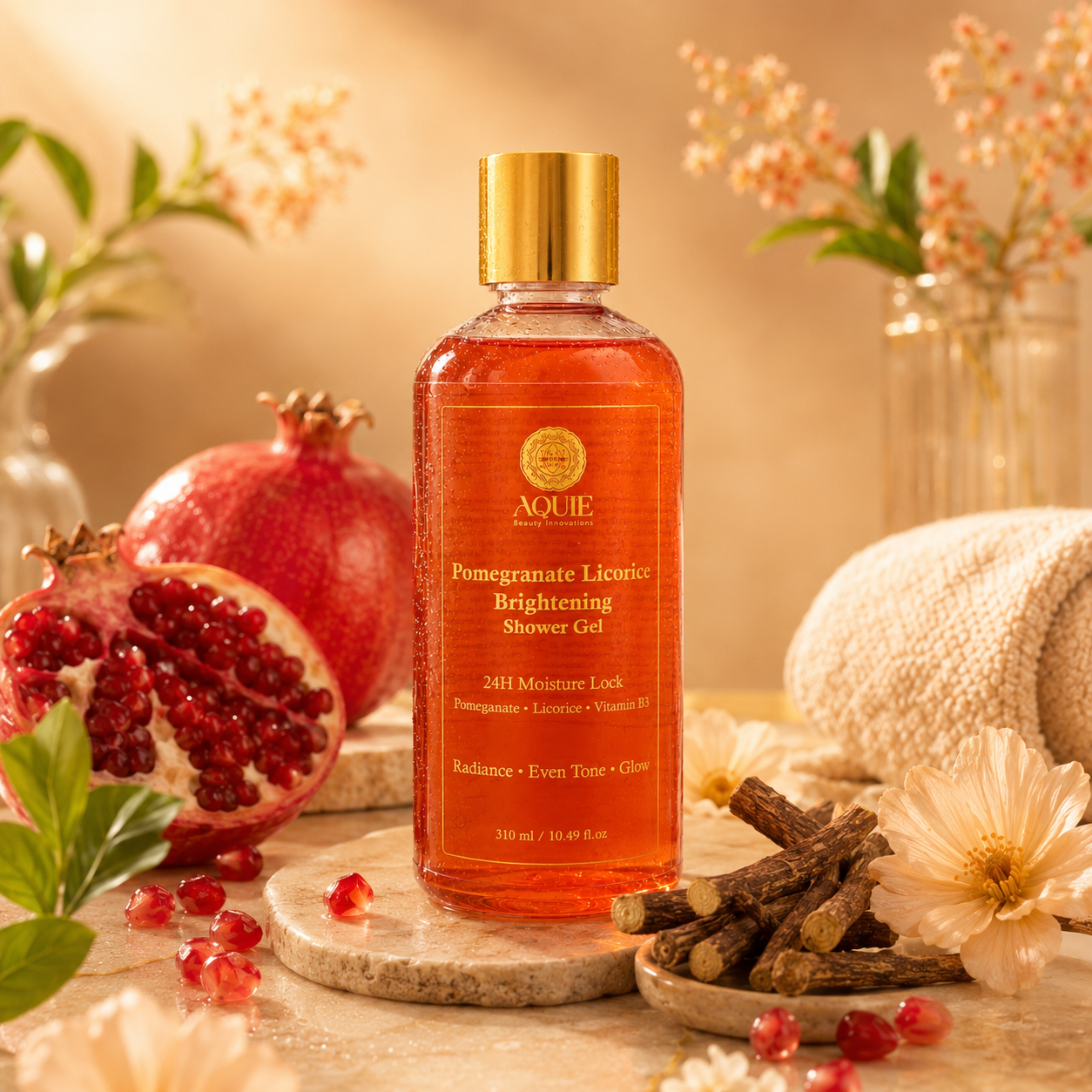 Pomegranate Licorice Brightening Shower Gel